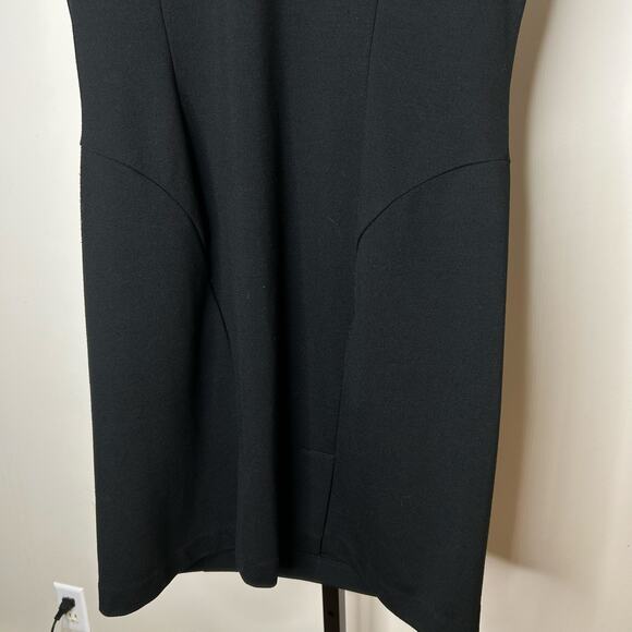 New York & Co Collection Black Dress-size 16-sleeveless, shift zippered, stretch - Picture 5 of 5